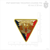 PNP Tactical Arnis Course Pin