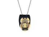 PNP Officer Leather Neck Badge