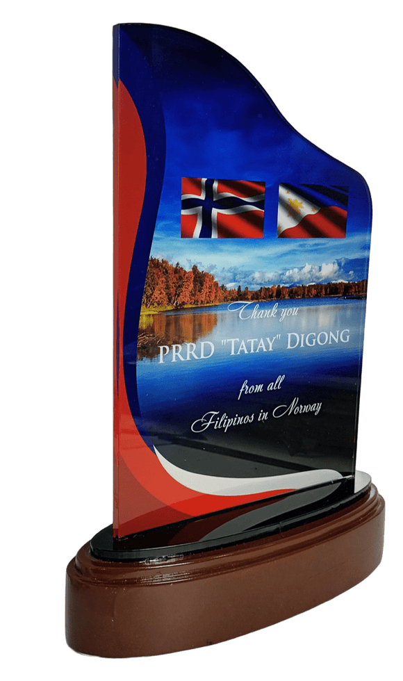 PRRD Tatay Digong Plaque