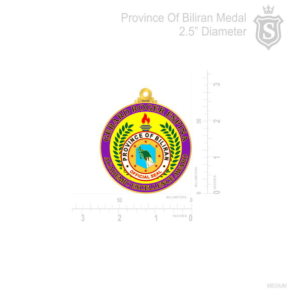 PROVINCE OF BILIRAN MEDAL