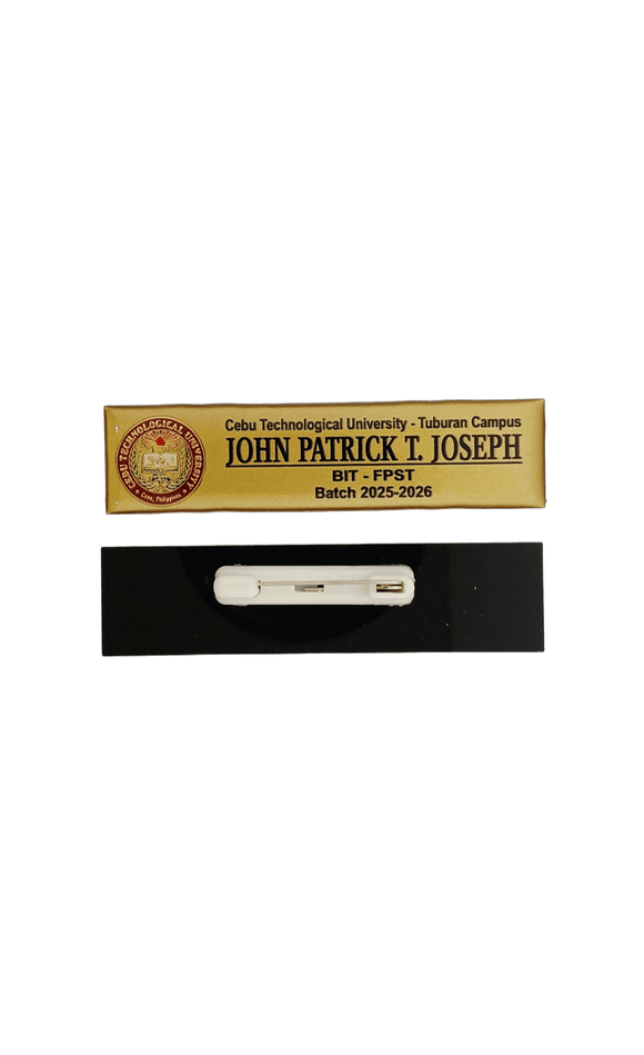 Cebu Technological University (CIT) - Tuburan Campus Nameplate - BIT - FPST