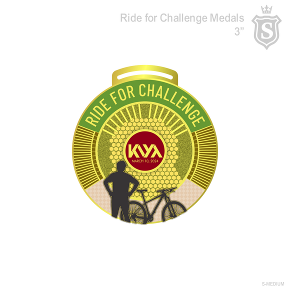 KAYA-RIDE FOR CHALLENGE MEDAL 2024