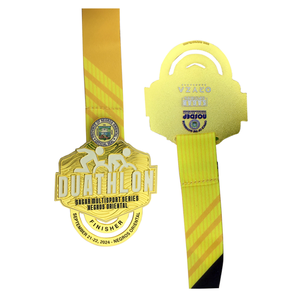 Negros Oriental Duathlon Medal 2024
