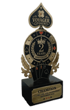 Voyager Poker 2 Years Anniversary Plaque
