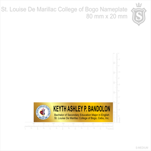 St. Louise De Marillac College Of Bogo Nameplate - BEED