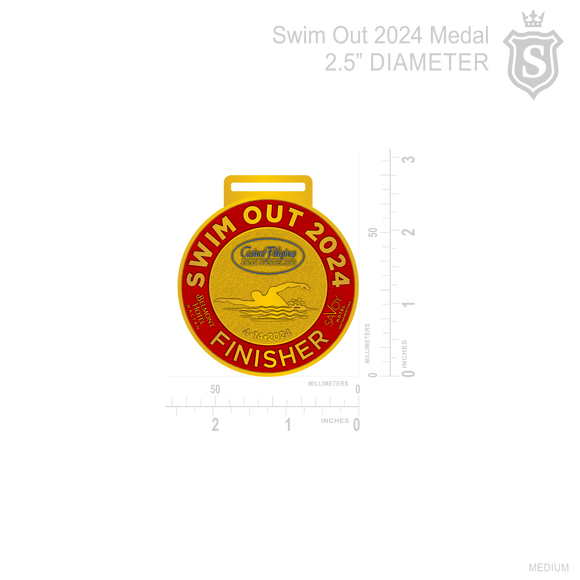 SWIM OUT MEDAL 2024