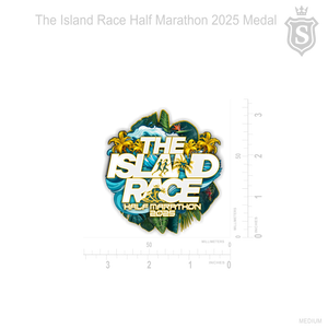 Palawan Half Marathon Medal 2025