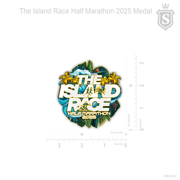 Palawan Half Marathon Medal 2025