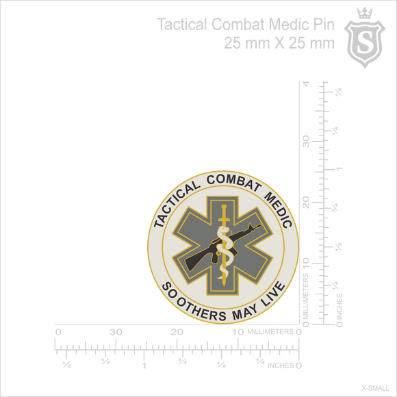 Tactical Combat Medic Pin