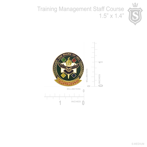 Training Management Staff Course (TMSC) Pin