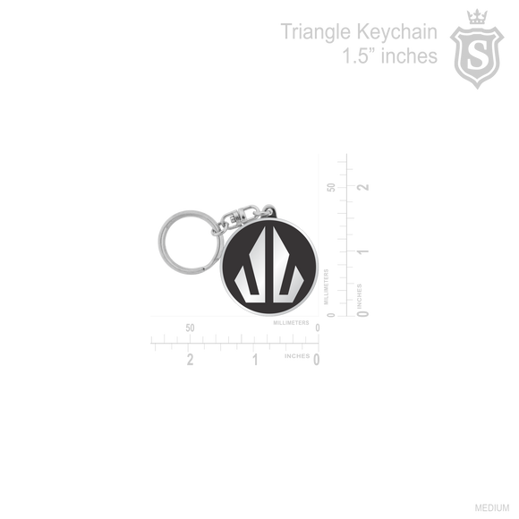 Triangle Keychain