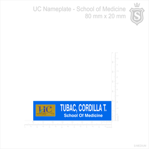University of Cebu (UC) Nameplate - School of Medicine