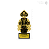 Voyager Poker 2 Years Anniversary Plaque