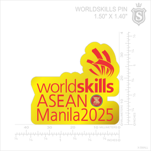 Worldskills Asean Manila Pin 2025