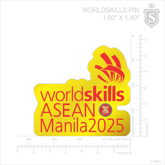 Worldskills Asean Manila Pin 2025