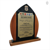 Yes Earth Patrol Plaque