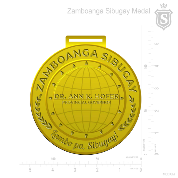 ZAMBOANGA SIBUGAY MEDAL
