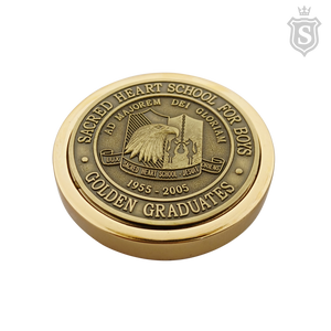 Sacred Heart School For Boys Paperweight- Golden Graduates