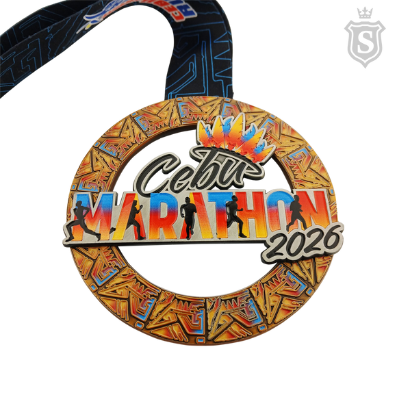 Cebu Marathon Medal 2026