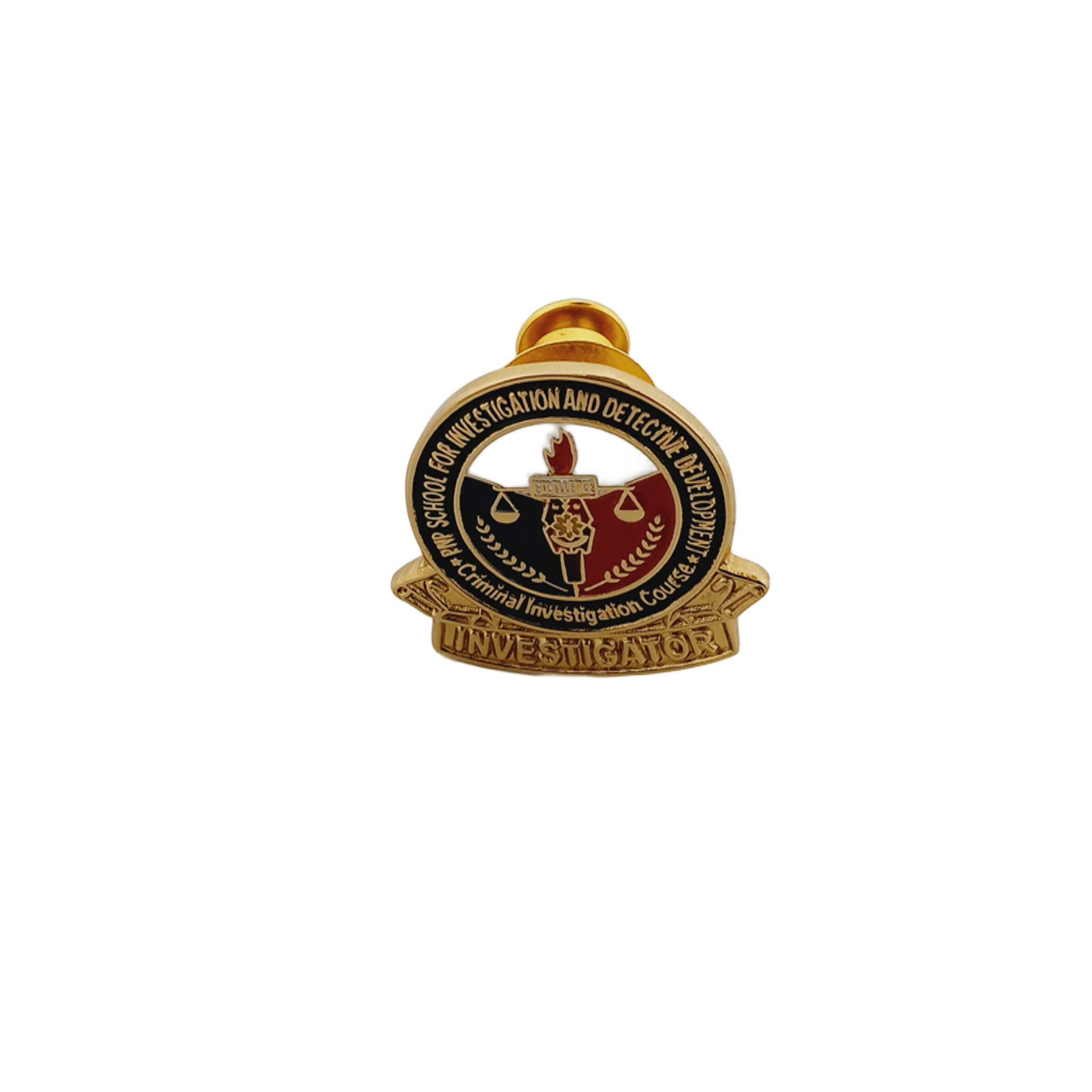 Cic Pin Criminal Investigation Course (CIC) Pin Small - Investigator – Suarez Arts