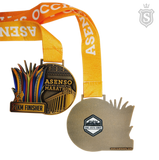 Asenso Misamis Occidental Marathon Medal 2024