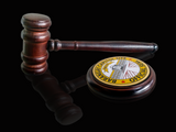 Barangay Capitol Site Wooden Gavel and Sound Block 2025