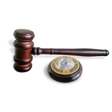 Barangay Capitol Site Wooden Gavel and Sound Block 2025