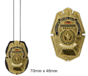 PNPA Leather Badge