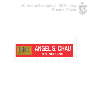 University Of Cebu (UC) Nameplate Banilad Campus - BS Nursing
