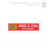 University Of Cebu (UC) Nameplate Banilad Campus - BS Nursing