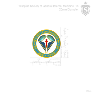 Philippine Society of General Internal Medicine Pin