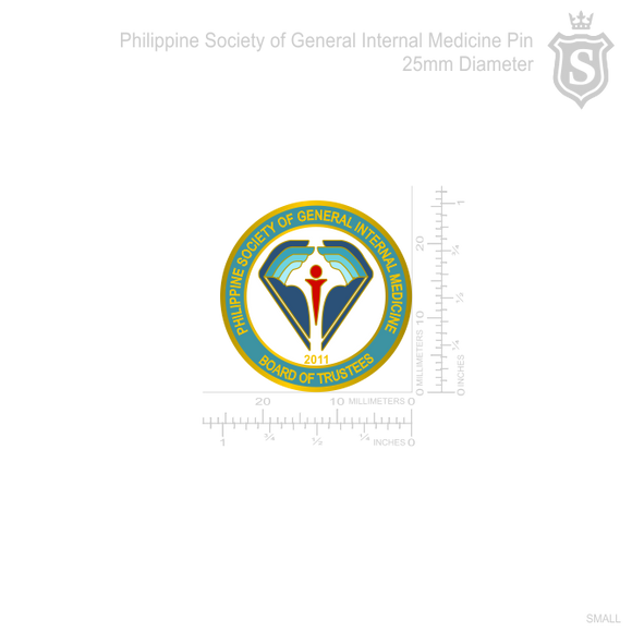Philippine Society of General Internal Medicine Pin
