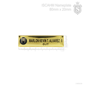 International School for Culinary Arts and Hotel Management (ISCAHM) Nameplate