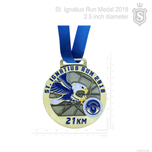 Saint Ignatius  Run Medal  2018