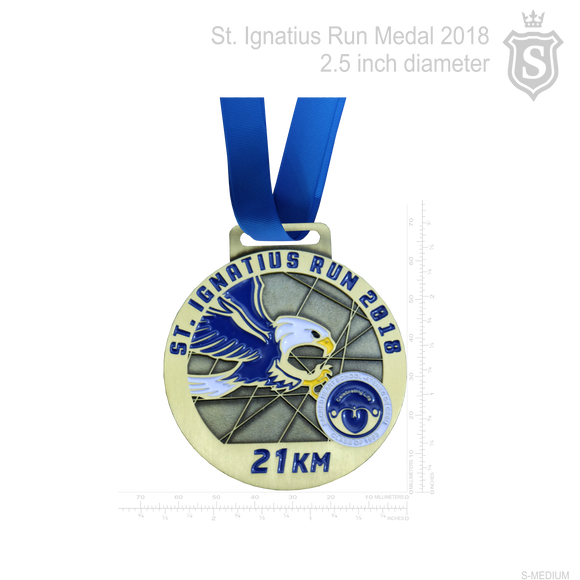 Saint Ignatius  Run Medal  2018
