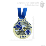 Saint Ignatius  Run Medal  2018