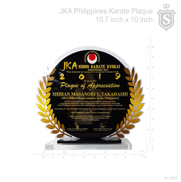 JKA Plaque 2019