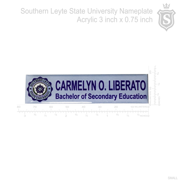 Southern Leyte State University Nameplate