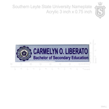 Southern Leyte State University Nameplate