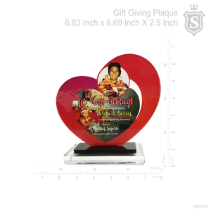 10th Gift Giving Plaque