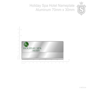 Holiday Spa Hotel Nameplate