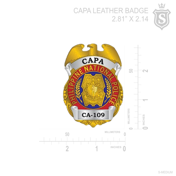 Capa Leather Badge
