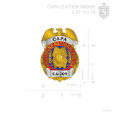 Capa Leather Badge