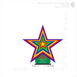 Notre Dame Academy of San Fernando Plaque - Campus Star