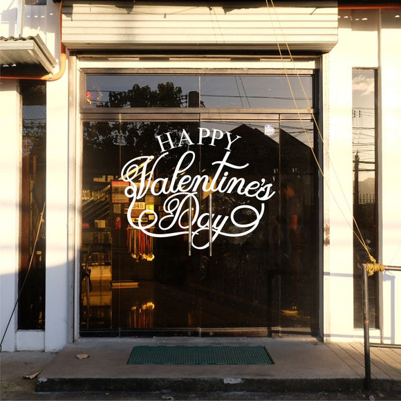 Storefront Window Graphics (Themed) - Happy Valentine's Day