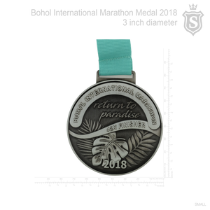 Bohol International Marathon Medal 2018