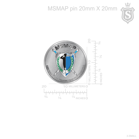 Mall Security Management Association of the Philippines (MSMAP) Pin - PSA-SG