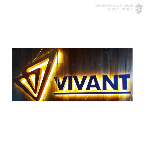 Vivant Acrylic Signage