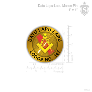 Datu Lapu-lapu Mason Pin