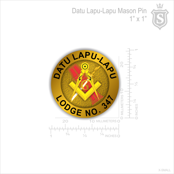 Datu Lapu-lapu Mason Pin